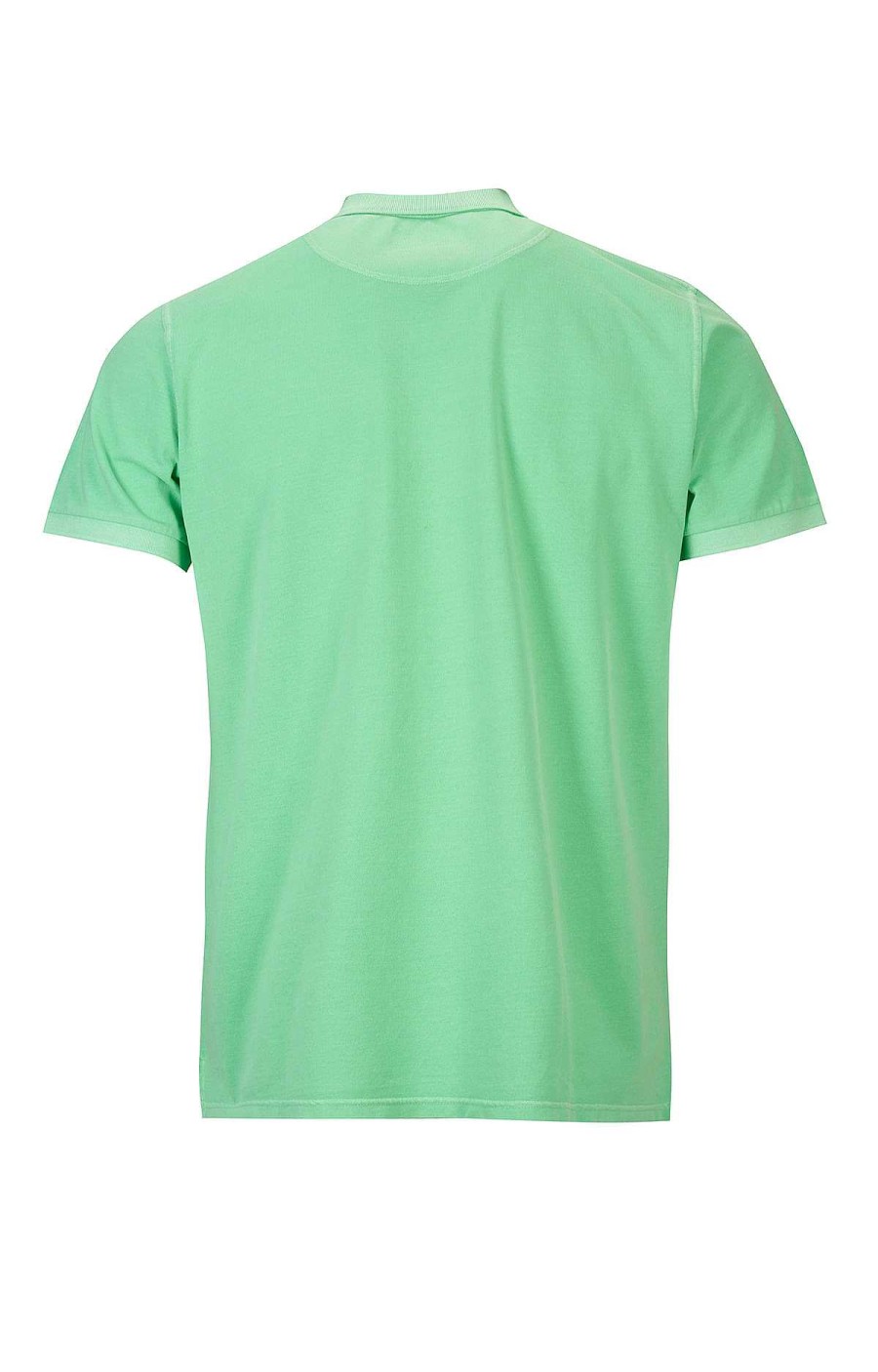 MEN Rockford T-shirts | Men's Pique Organic Cotton T-shirt Summer Green