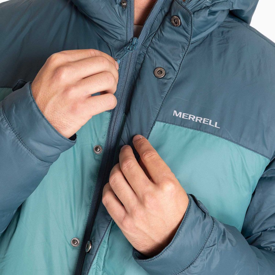 MEN Rockford Jackets and Parkas | Accentor Men's Parka Deepteal / Deep Jung