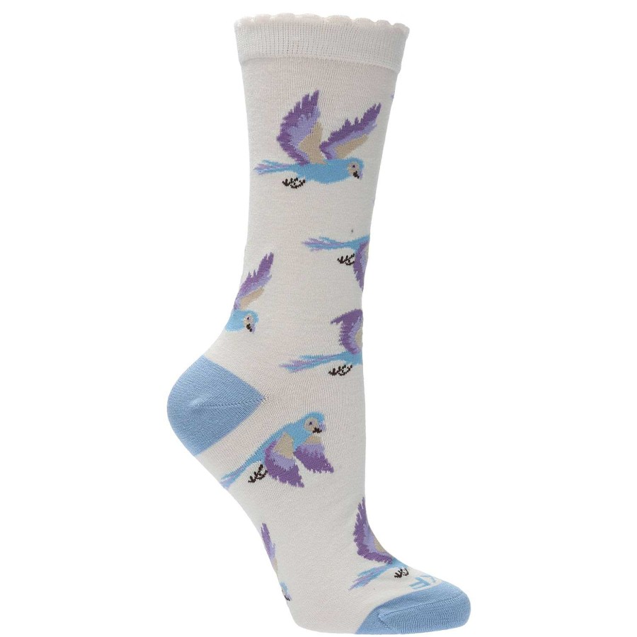 WOMEN Rockford Socks | Women's Bamboo Socks St Parrot Cream Rockford Cream