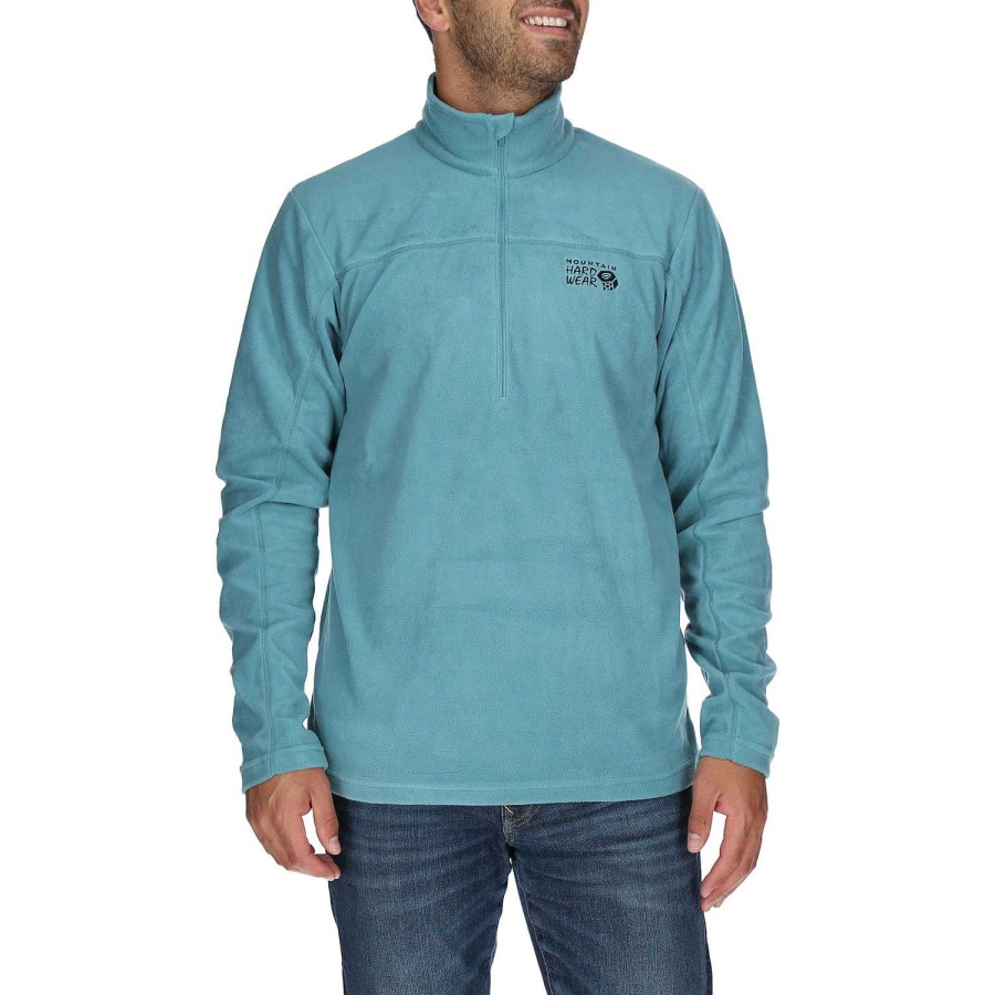 MEN Rockford Fleece and Softshells | Thermochill 1/4 Zip (328) Lakeshore Blue