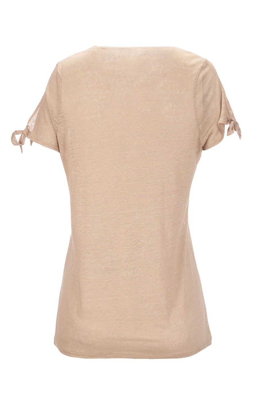 WOMEN Rockford T-shirts | Women's Organic Organic Linen T-shirt Golden