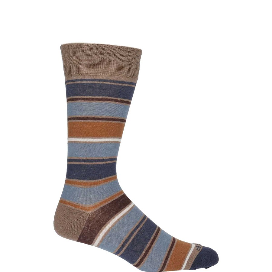 MEN Rockford Socks | Men's Bamboo Socks Quail Pack Blue