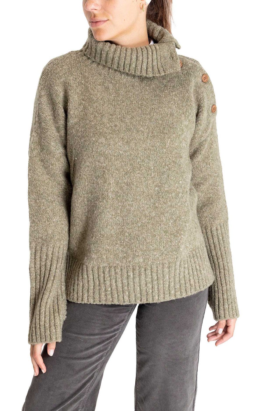 WOMEN Rockford Vests and Sweaters | Women's Sweater Elisa Oil