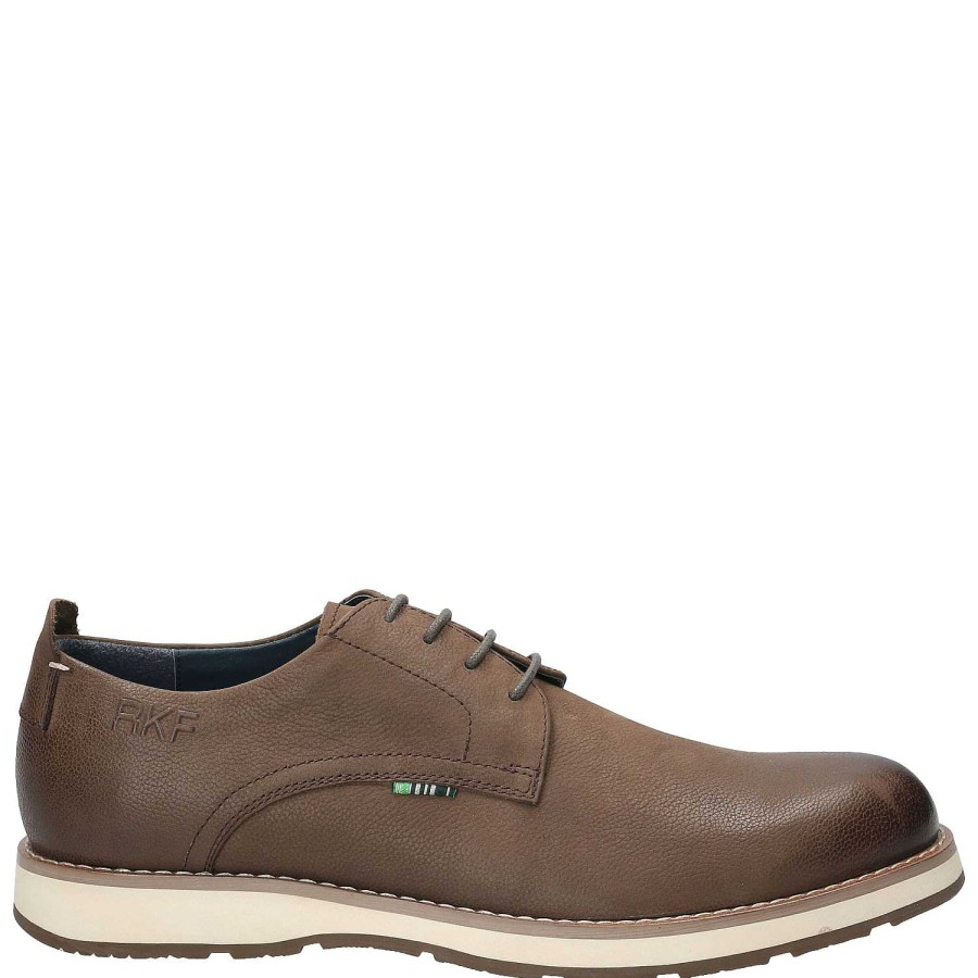 MEN Rockford Shoes | Hill Cafe Rockford Men's Leather Shoe Brown