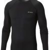 MEN Rockford T-shirts | Baselayer Midweight Stretch Long Sleeve (010) Black