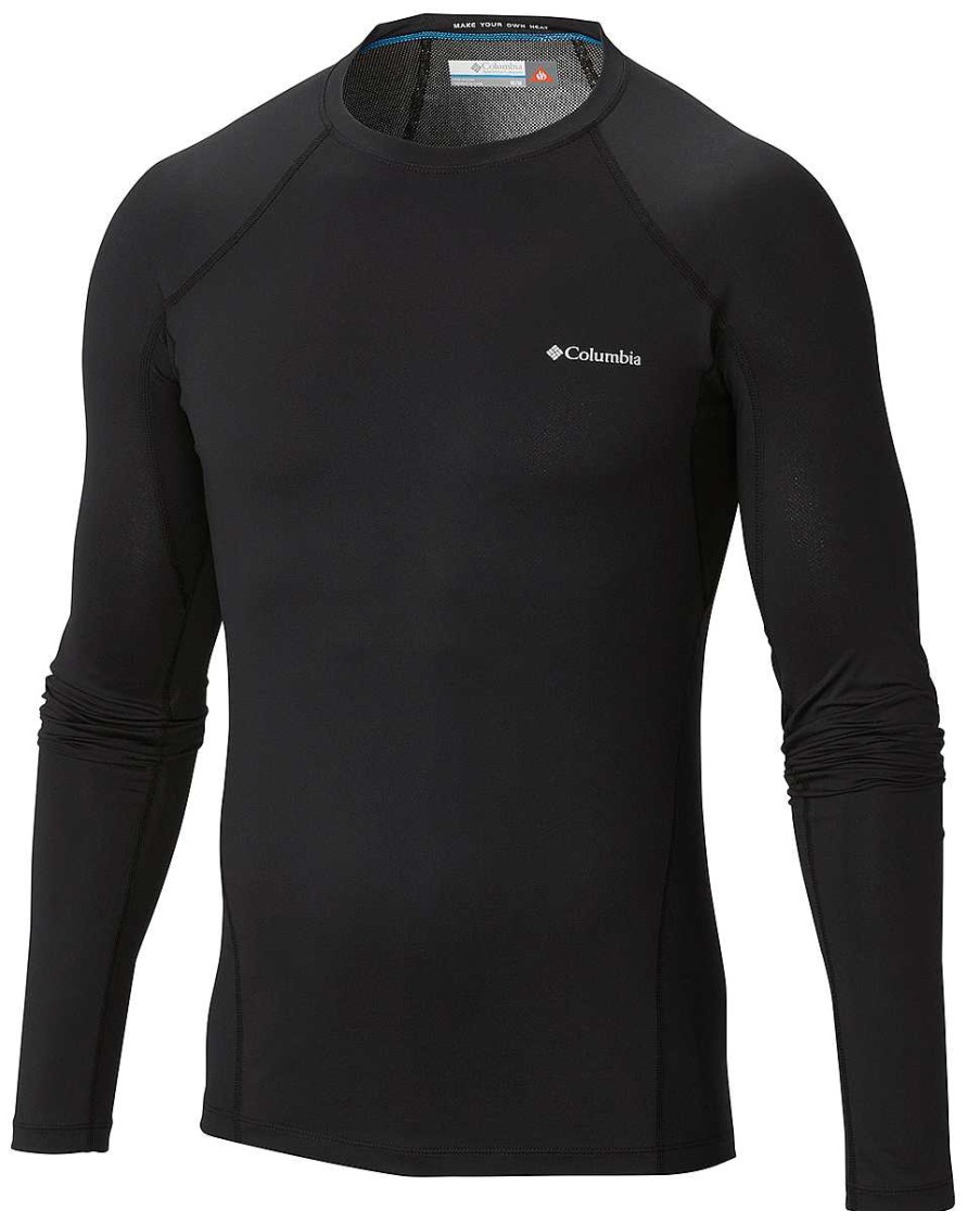 MEN Rockford T-shirts | Baselayer Midweight Stretch Long Sleeve (010) Black