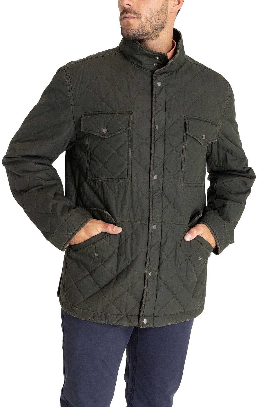 MEN Rockford Jackets and Parkas | Verena Thermore Men's Jacket Night Forest