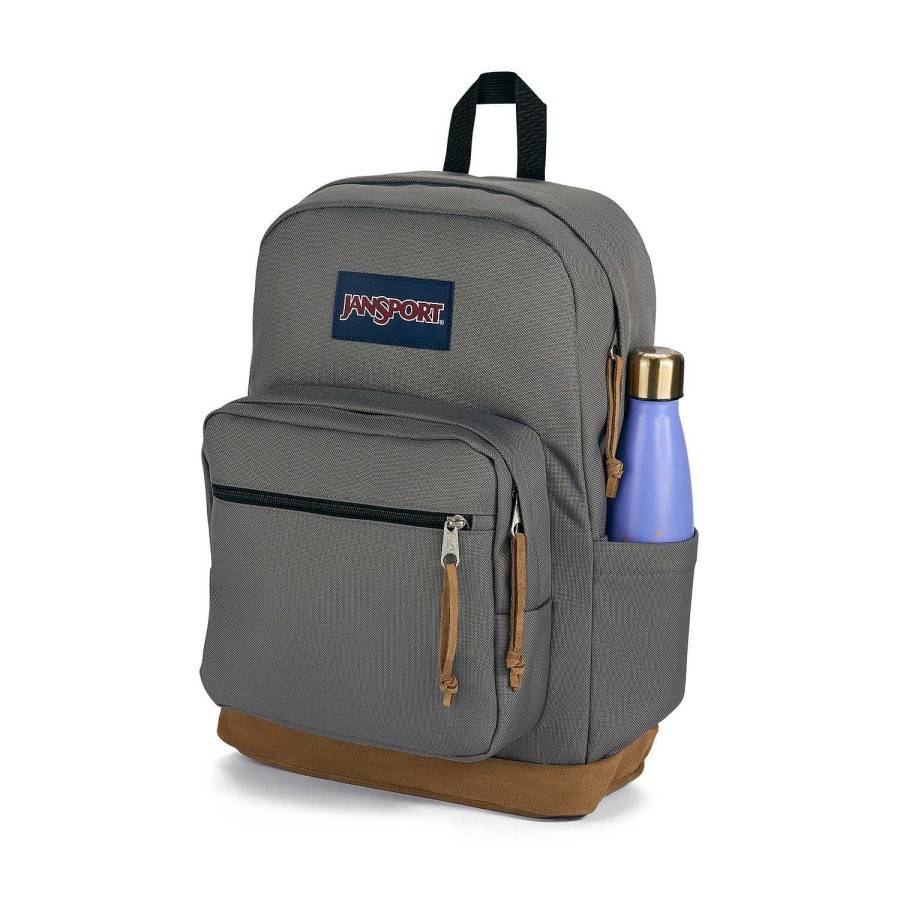 MEN Rockford Briefcases and Backpacks | Right Pack Graphite Gray