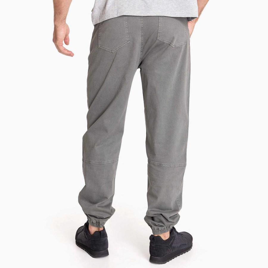 MEN Rockford Pants and Jeans | Men's Cotton Jogger Pants Charcoal Gray