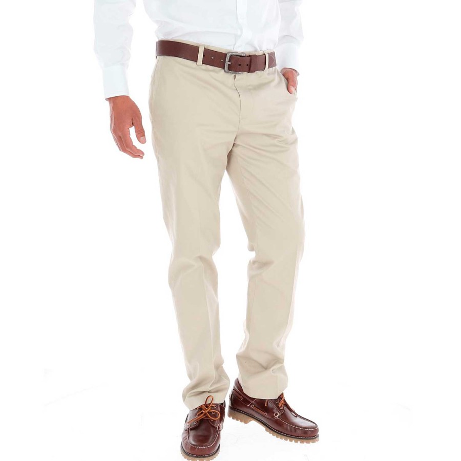 MEN Rockford Pants and Jeans | Men's Classic Wrinkle-Free Pants Khaki