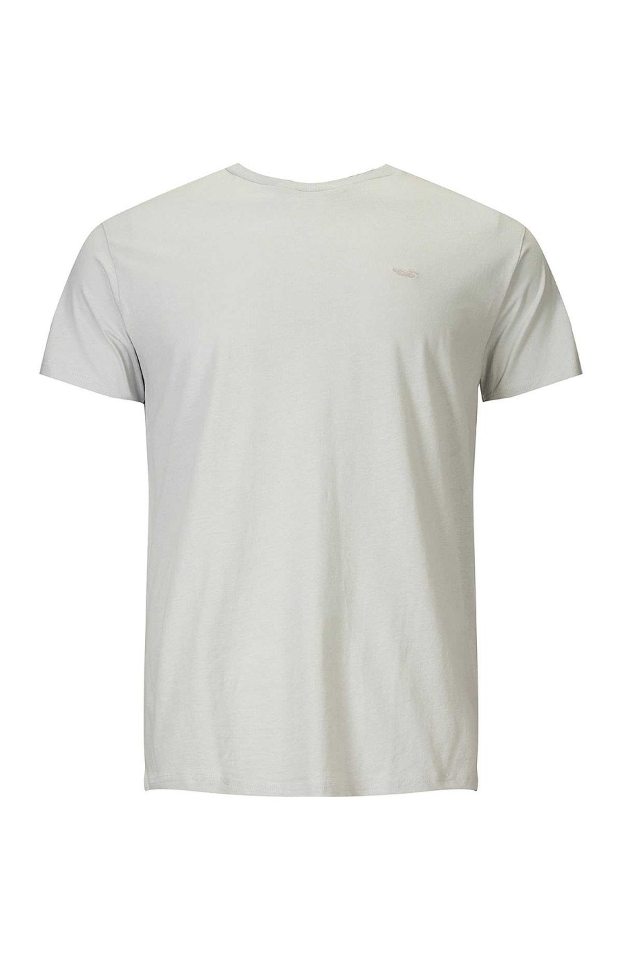 MEN Rockford T-shirts | Organic Cotton Men's T-shirt Organic Gray Rockford MonWholesale Smoke