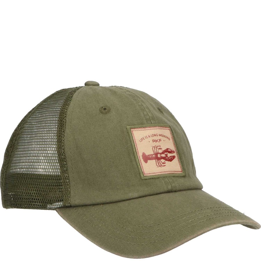 WOMEN|MEN Rockford Caps and JocBests | Jockey Organic Cotton Lobster Trucker Green[474