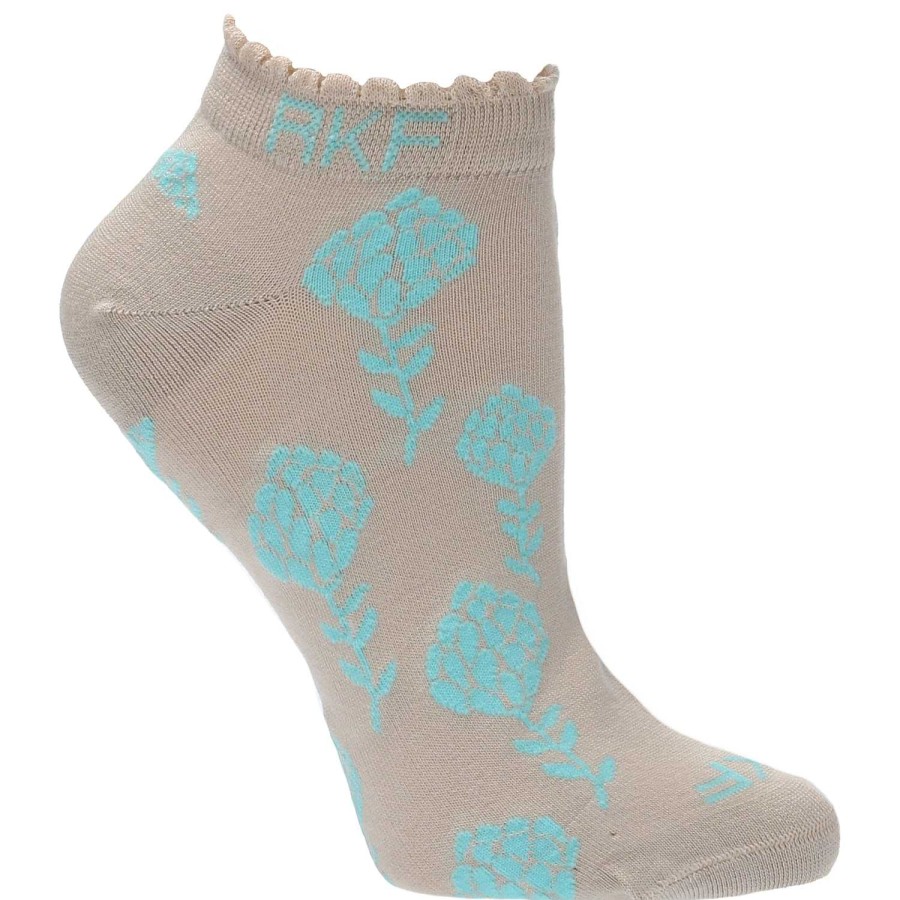 WOMEN Rockford Socks | Women's Bamboo Socks Ped St Dalia Rockford Beige