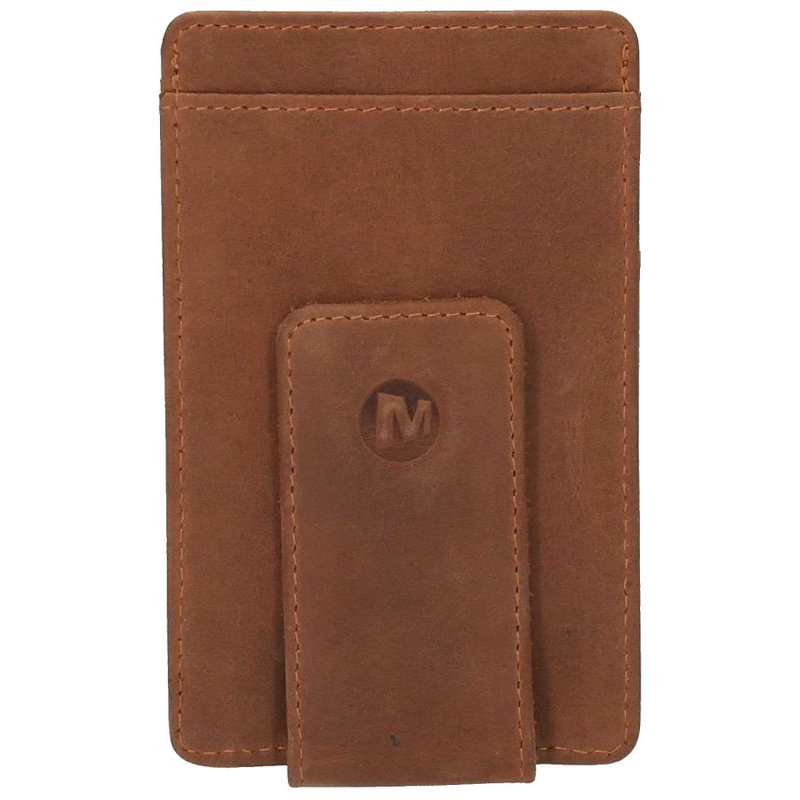 MEN Rockford Wallets | Men's Magnet Card Holder Brown