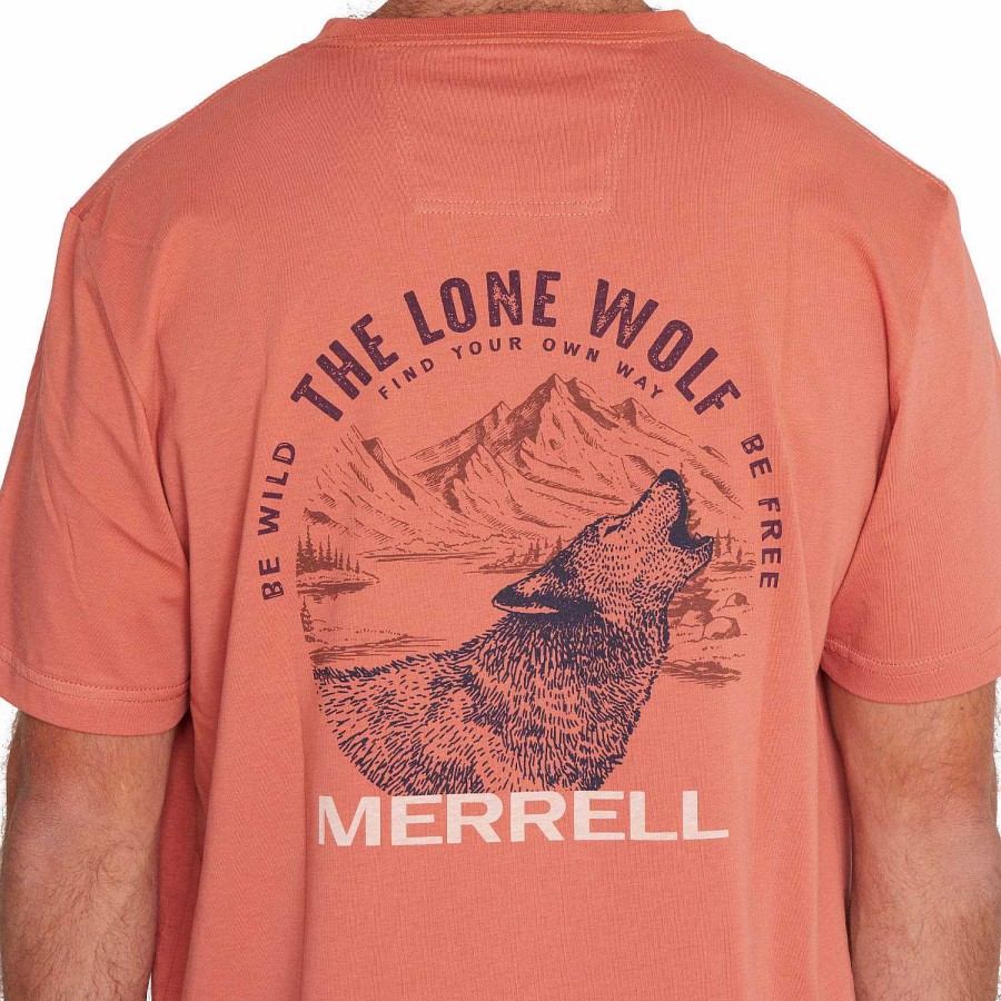 MEN Rockford T-shirts | Men's T-shirt Short Sleeves Salmon Merrell Aragon