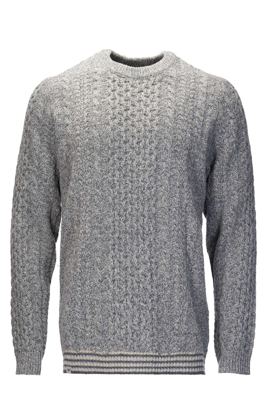 MEN Rockford Vests and Sweaters | Porti Wool Men's Sweater Mix Gray