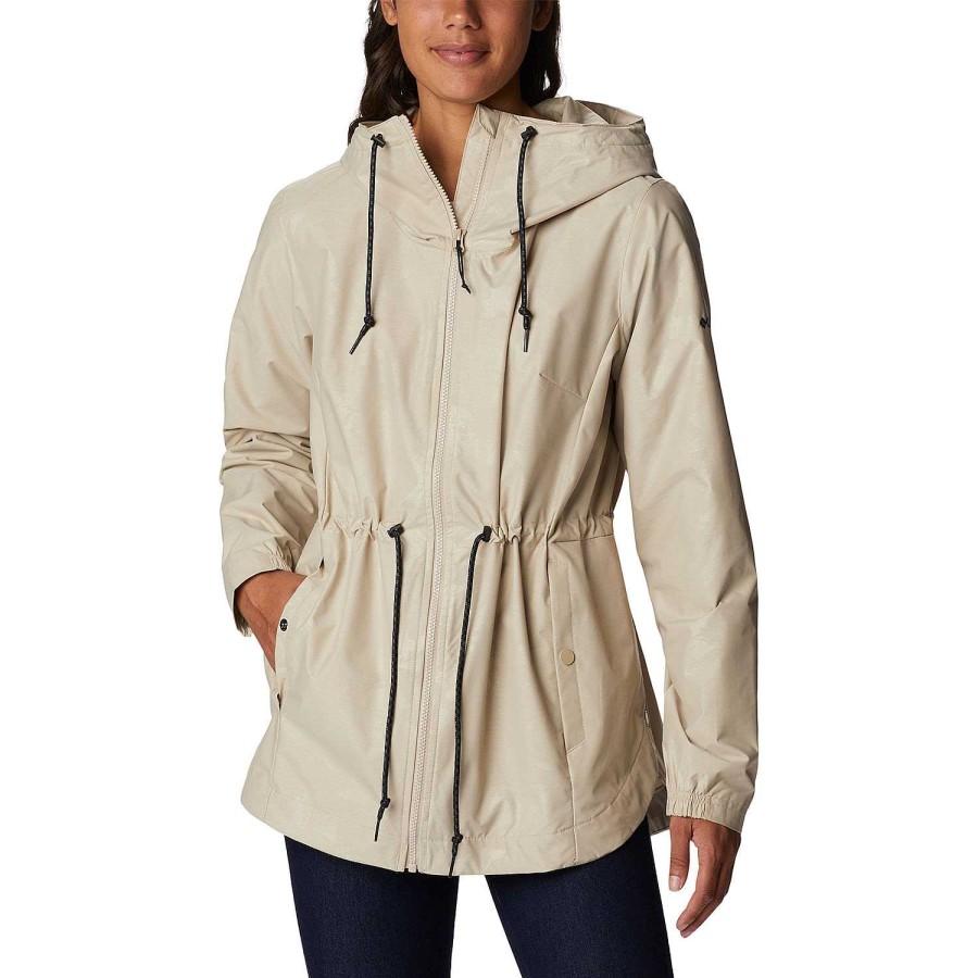 WOMEN Rockford Jackets and Parkas | Lillian Ridge Shell Columbia Women's Windbreaker (271) Ancient Fossil