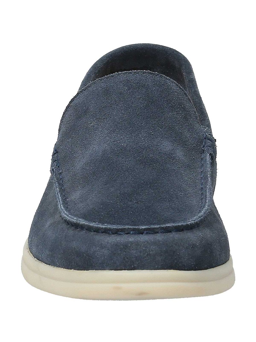 MEN Rockford Moccasins | Mocasin Cuero Hombre Monte Azul Rockford Navy