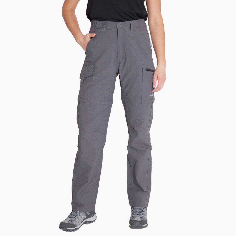 WOMEN Rockford Pants and Jeans | Women's Gray Cargo Pants Merrell Dk Gray