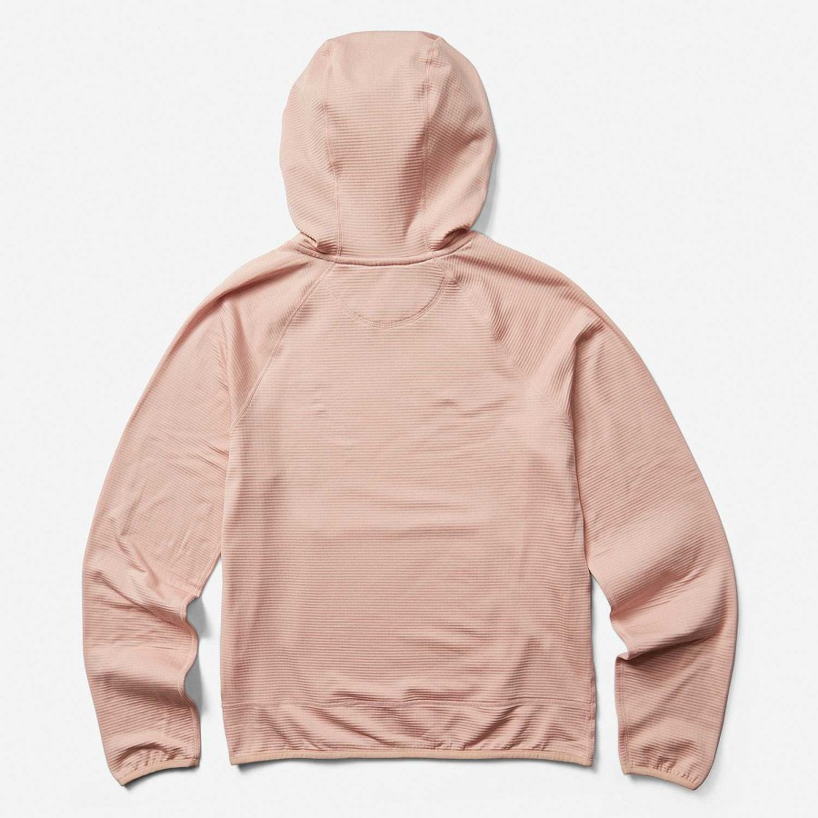 WOMEN Rockford Polerones | Women's Geotex Pullover Sweater Rose Smoke