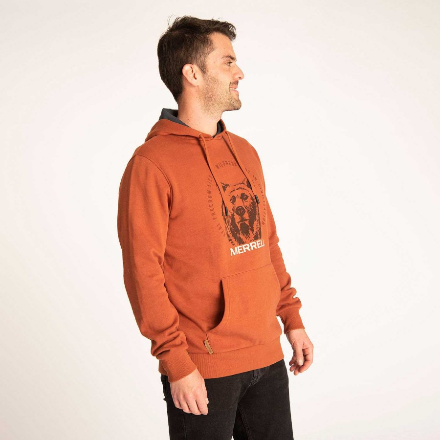 MEN Rockford Polerones | Gale Hoodie Men's Poleron Potters Clay