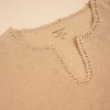 WOMEN Rockford T-shirts | Women's Vienna Organic Linen T-shirt Sand