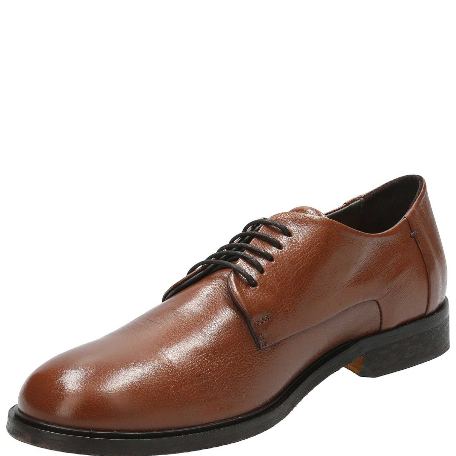 MEN Rockford Shoes | Men's Leather Shoe Noce Cafe Rockford Cognac