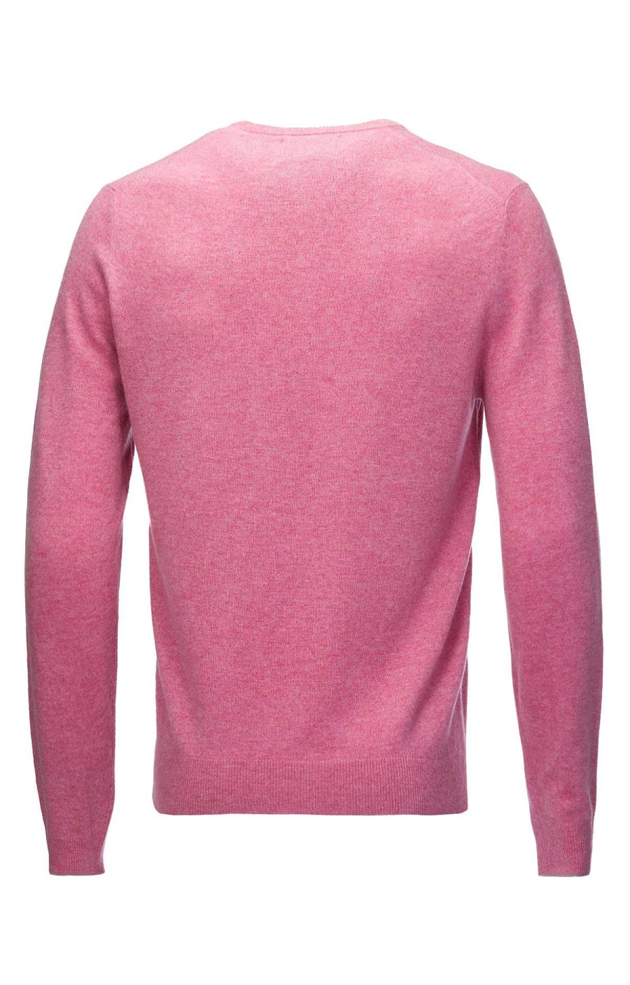 MEN Rockford Vests and Sweaters | Rockford Pink Cashmere Men's Sweater rosefinch