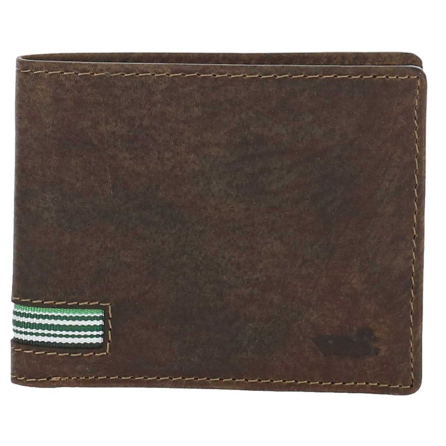 MEN Rockford Wallets | Hu Flag Cafe Rockford Men's Leather Wallet Brown