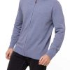 MEN Rockford Vests and Sweaters | Bilbaofull Men's Organic Cotton Sweater Rockford Blue Aquarius