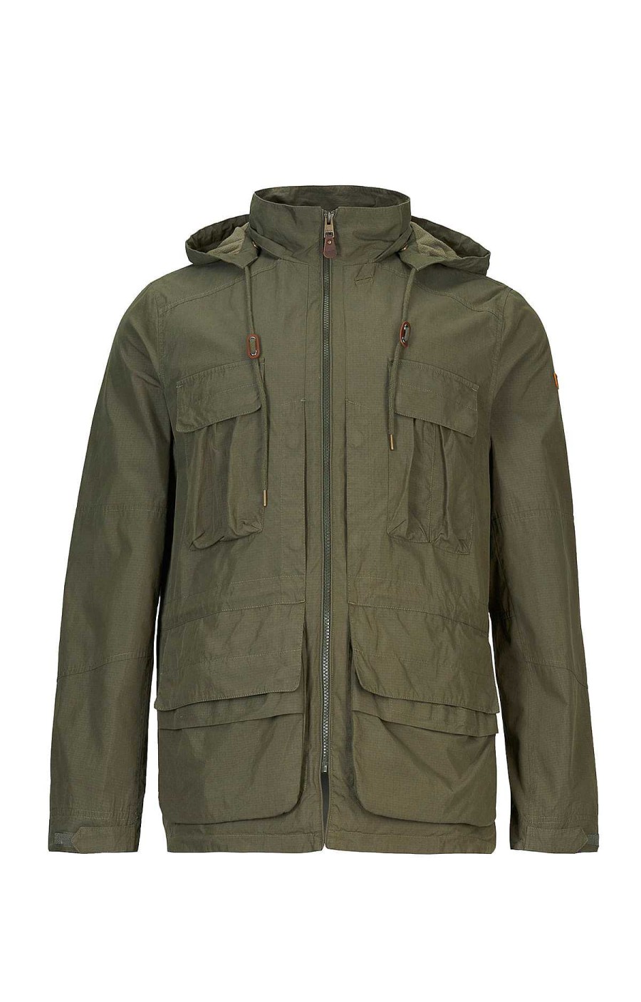 MEN Rockford Jackets and Parkas | Bolton Men's Jacket Organic Cotton Olive