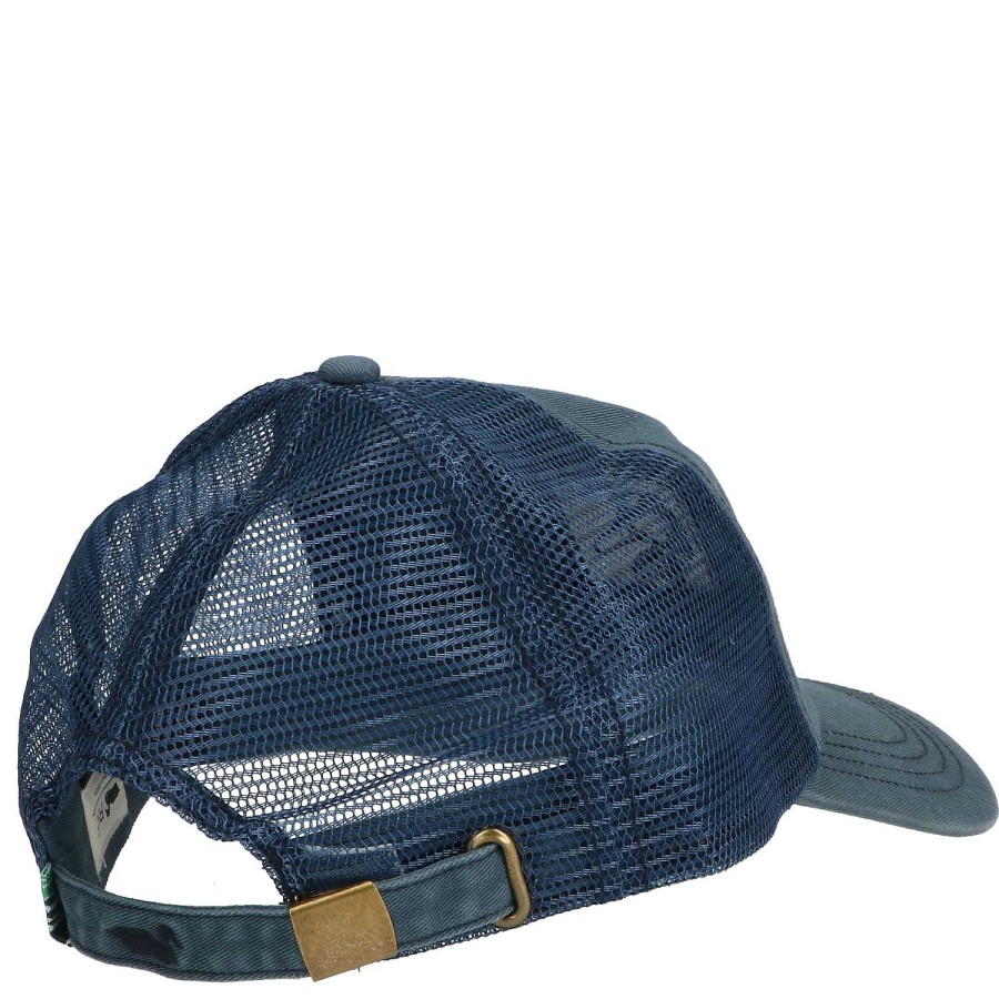 WOMEN|MEN Rockford Caps and JocBests | Jockey Organic Cotton Duck Trucker Blue