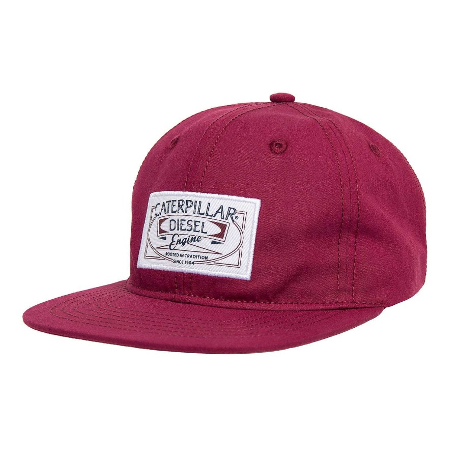 MEN Rockford Caps and JocWholesales | Jockey Diesel Engine Hat Carmenere