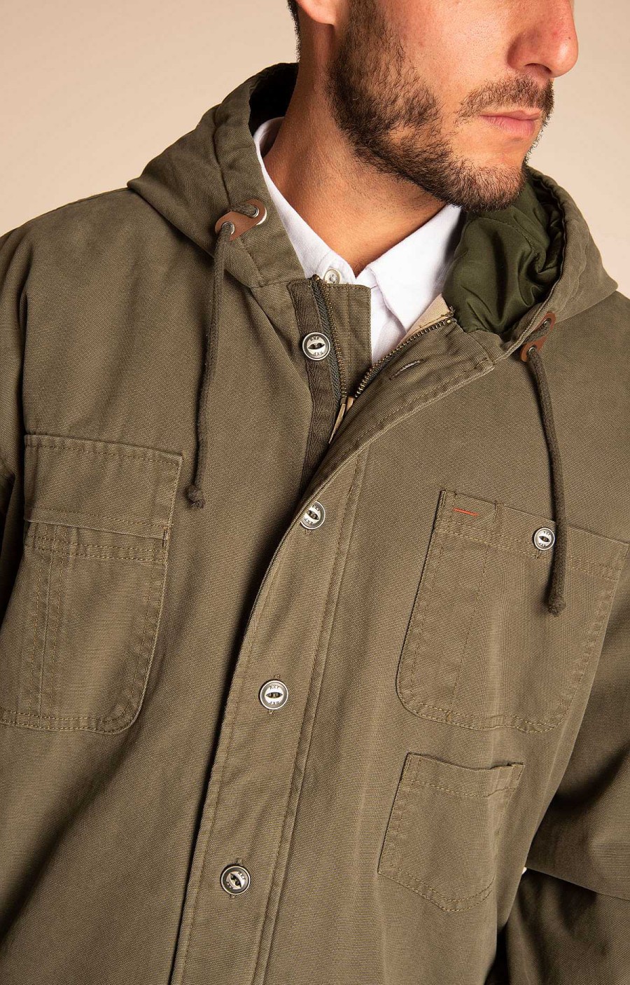 MEN Rockford Jackets and Parkas | Prague Thermore Men's Jacket Otter