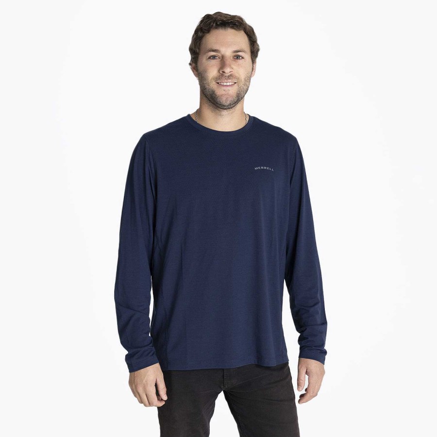 MEN Rockford T-shirts | Men's Tencel T-shirt Navy