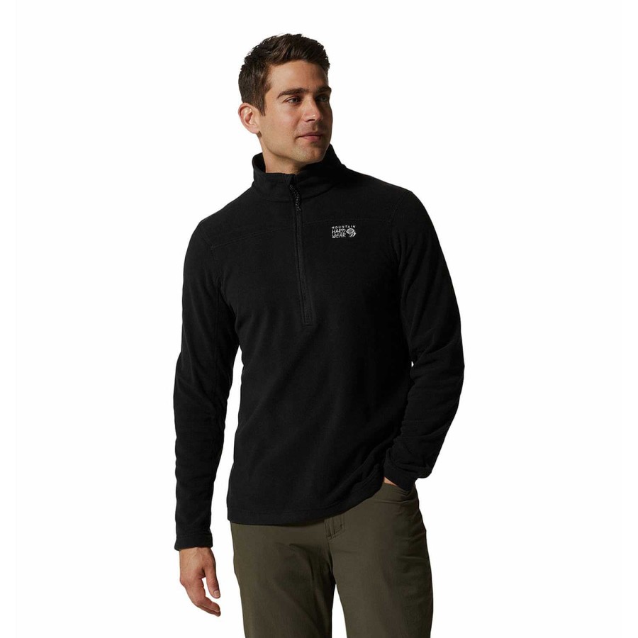 MEN Rockford Fleece and Softshells | Microchill 2.0 Zip T (012)Black