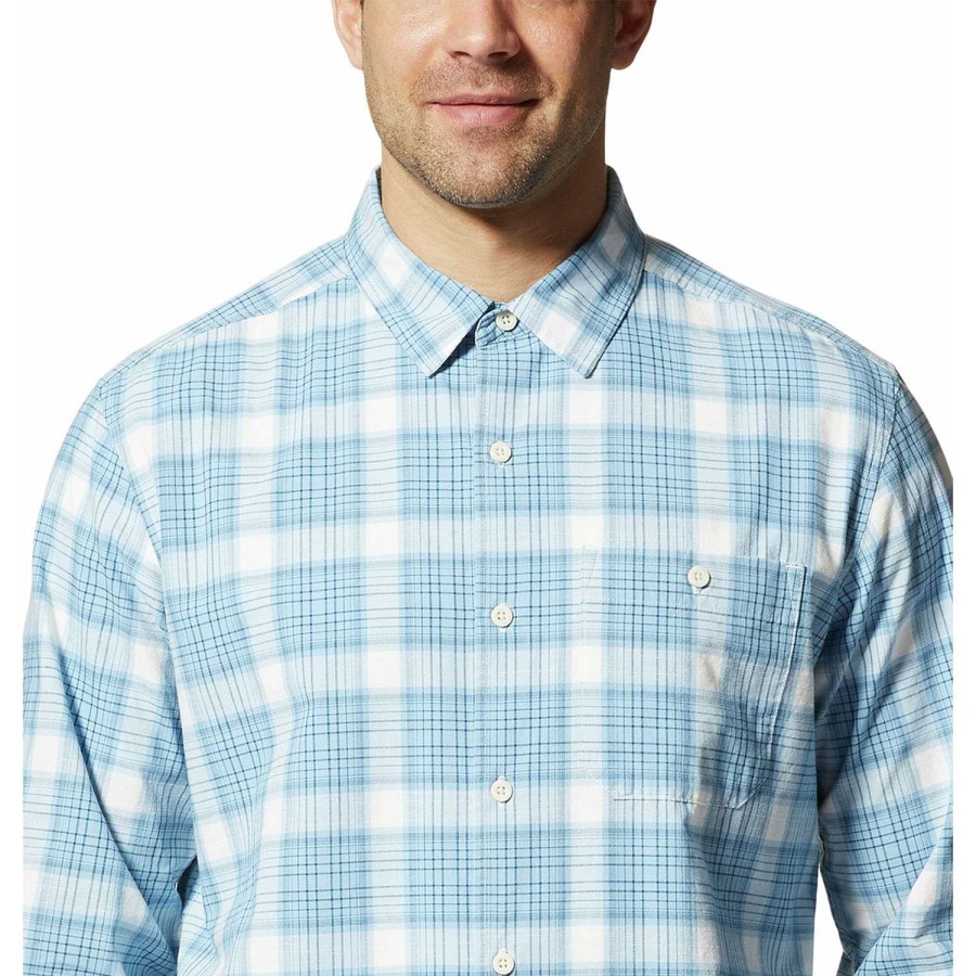 MEN Rockford Shirts | Big Cottonwood Long Sleeve Shirt (453) Blue Chambray