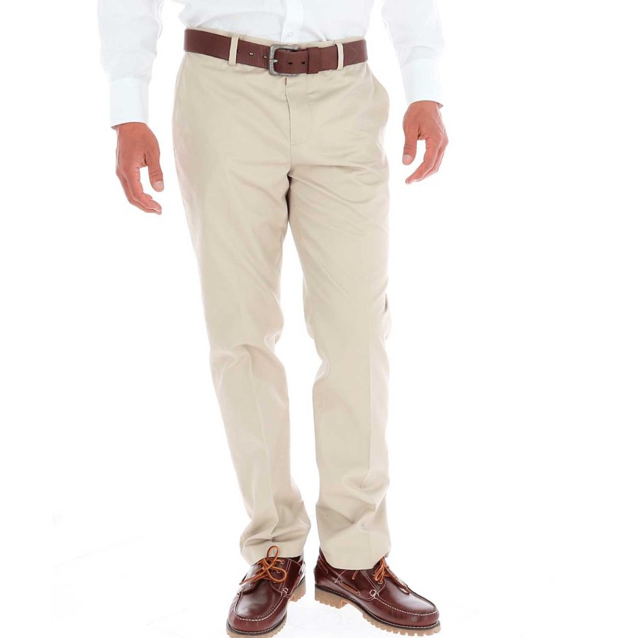 MEN Rockford Pants and Jeans | Men's Classic Wrinkle-Free Pants Khaki