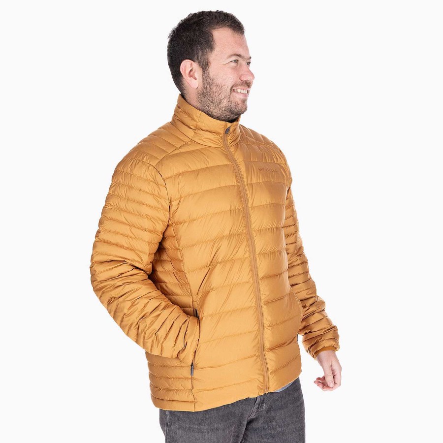 MEN Rockford Jackets and Parkas | Ridgevent Jacket Men's Parka Caramel Merrell Cathay Spice