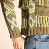 WOMEN Rockford Vests and Sweaters | Balta Women's Sweater Organic Cotton Olive