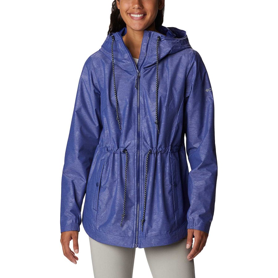 WOMEN Rockford Jackets and Parkas | Lillian Ridge Shell Columbia Women's Windbreaker (432) Dark Sapphire