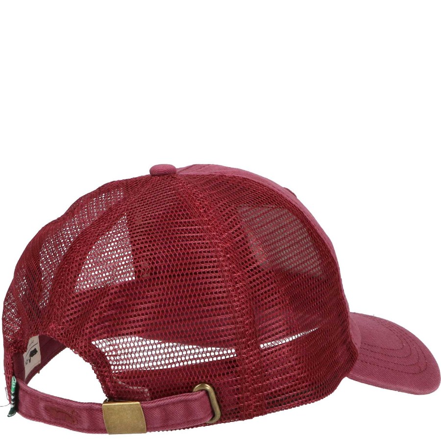 WOMEN|MEN Rockford Caps and JocWholesales | Jockey Organic Cotton Giraffe Trucker Burgundy