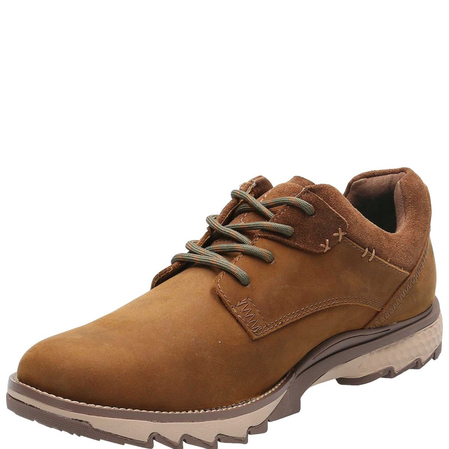 MEN Rockford Shoes | Banff Men's Shoe Dk Brown