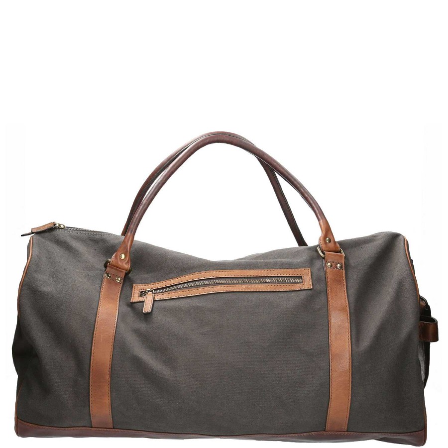 MEN Rockford Briefcases and Backpacks | Rcy Vernier Travel Unisex Bag Charcoal