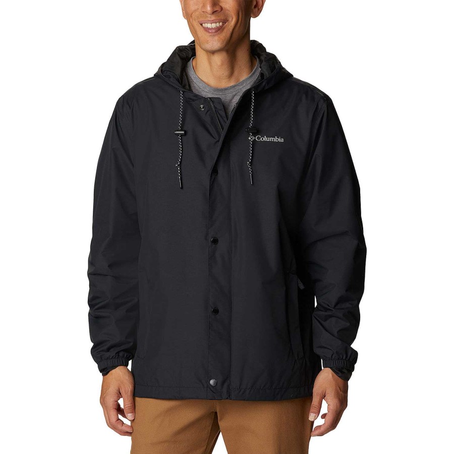 MEN Rockford Jackets and Parkas | Men's Jacket Cedar Cliff Jacket Columbia (010) Black