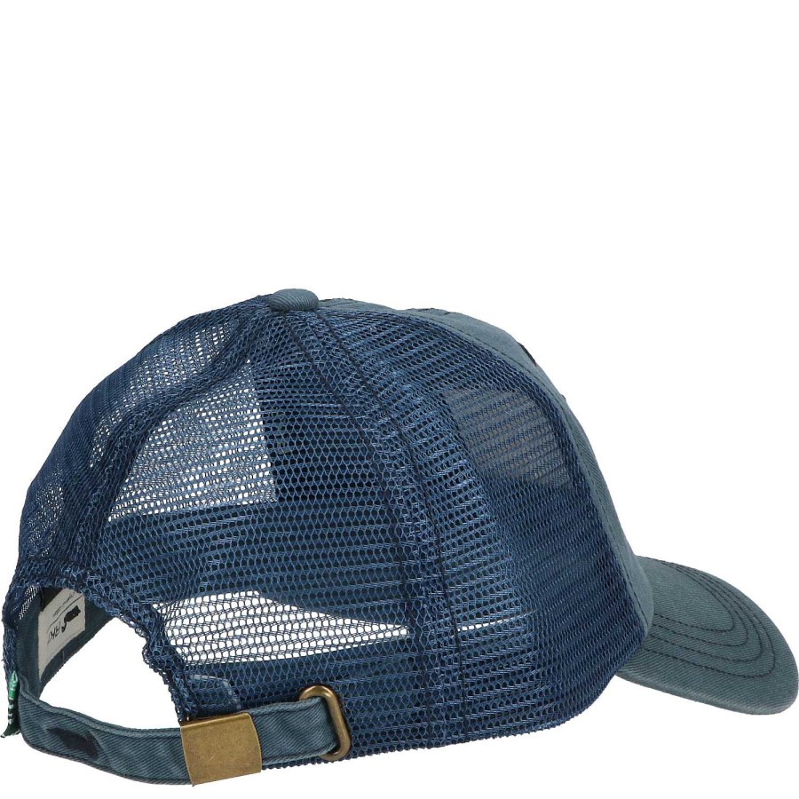 WOMEN|MEN Rockford Caps and JocWholesales | Jockey Organic Cotton Elk Trucker Blue