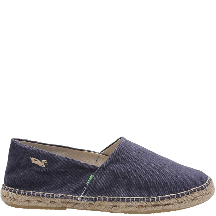 MEN Rockford Espadrilles | Hyams Men's Espadrille Navy