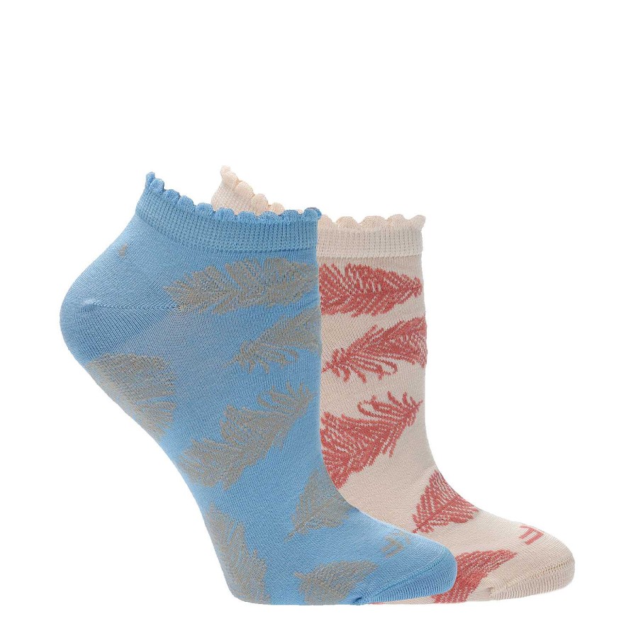 WOMEN Rockford Socks | Women's Bamboo Socks Pack Ped Flo Color Rockford Multi