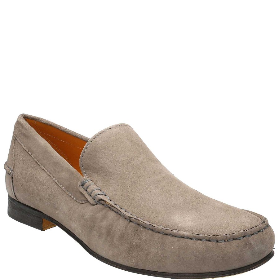 MEN Rockford Moccasins | Men's Leather Mocasin Reno Gris Rockford Ash