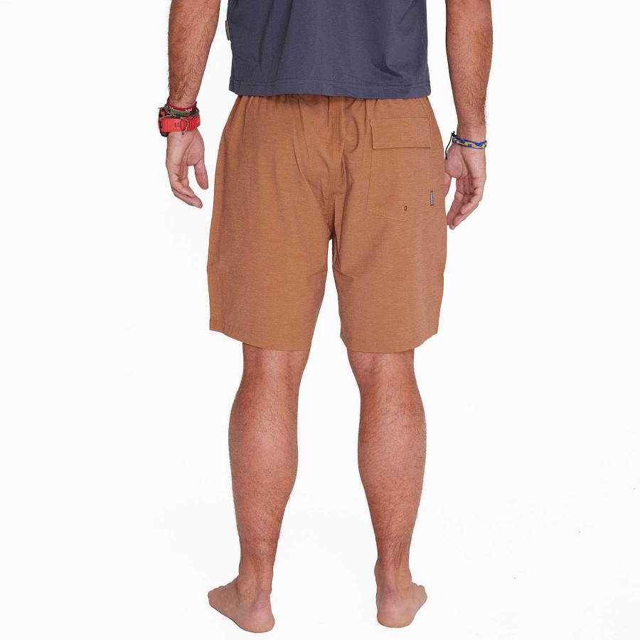 MEN Rockford Swimsuits | Men's Boardshort Swimsuit Caramel Merrell Cathay Spice